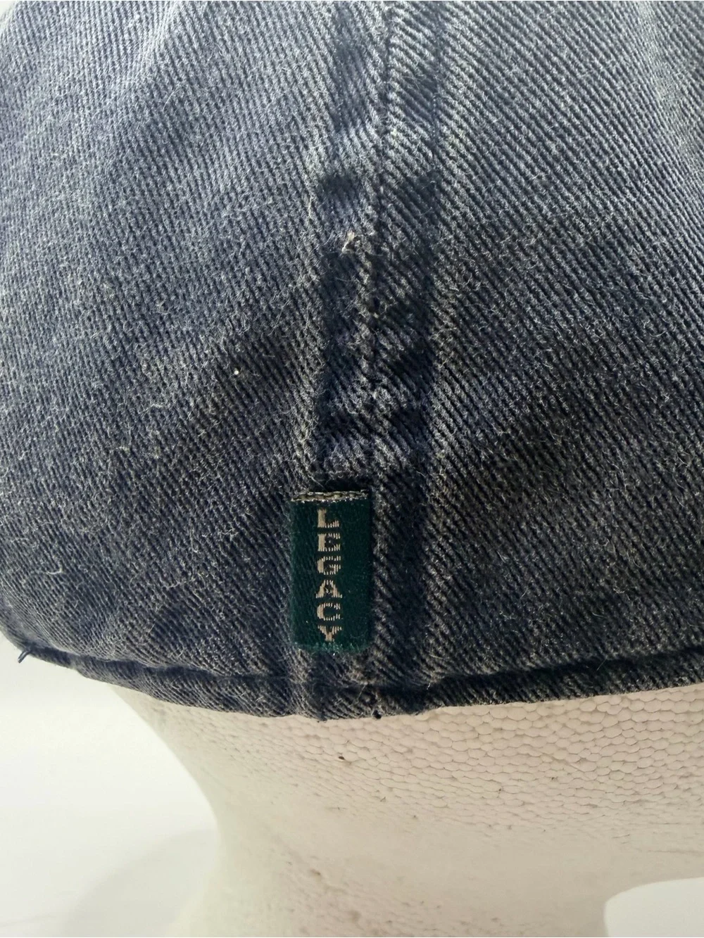 Vintage Legacy Athletic Colorado State Flag Hat Blue Frayed Patch Denim